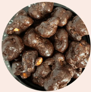 Pop corn au chocolat 
