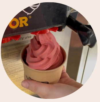 Glace fraise