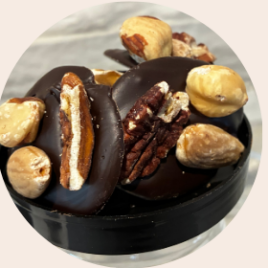 mendiants chocolat noir