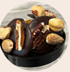 mendiants chocolat noir